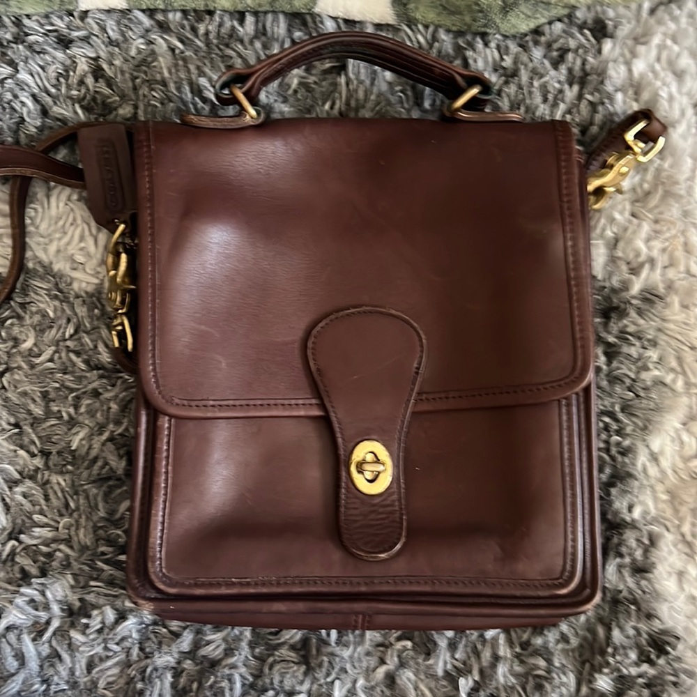 Vintage leather Coach